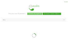 Tablet Screenshot of euskalmoneta.org